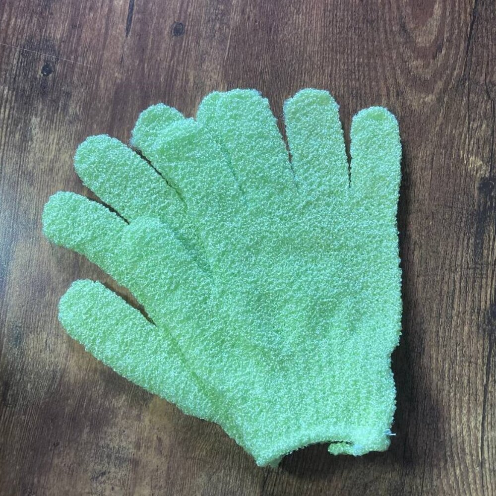 NEW Exfoliating Shower Gloves, Bath Gloves